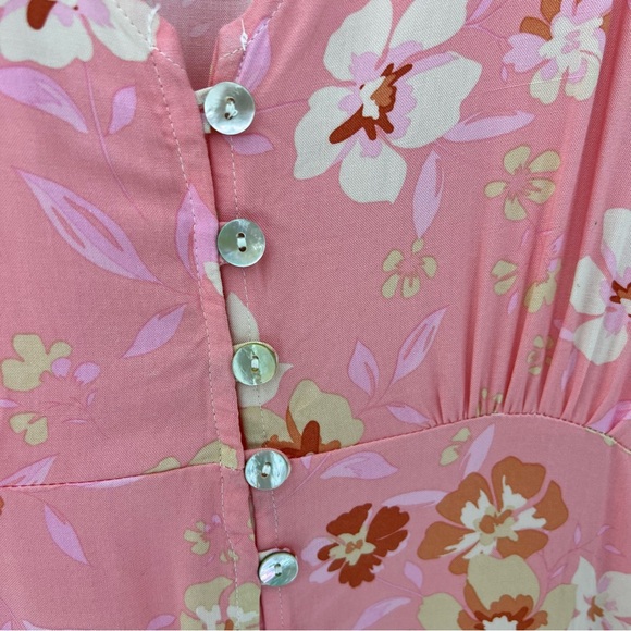 SALTY BRIGHT floral maxi DRESS - Picture 8 of 9